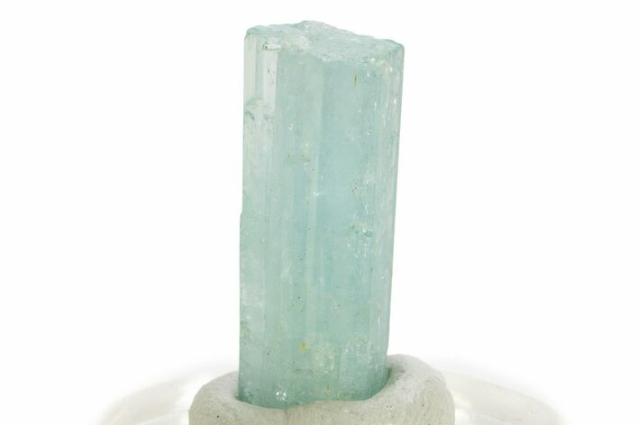 Gemmy Vanadium Emerald Beryl Crystal - Nigeria #333816